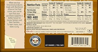 Chocolove, Bar Milk Chocolate Hazelnuts, 3.2 Ounce
