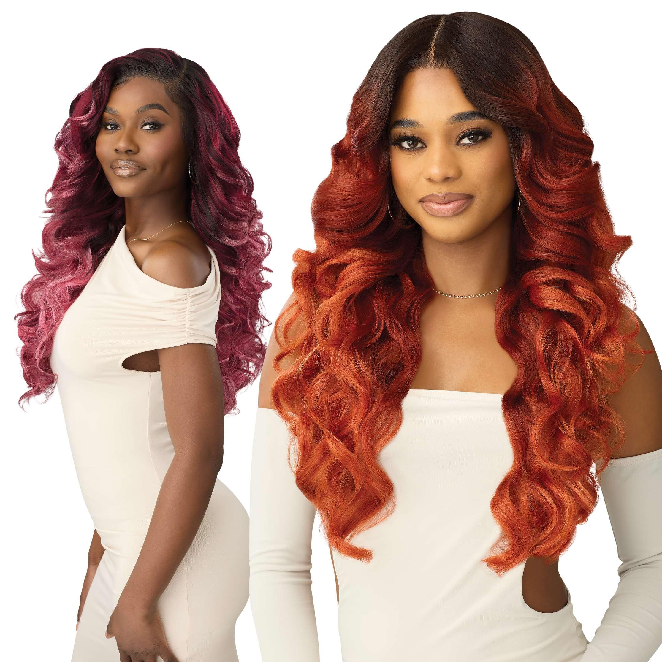 Outre Lace Front Wig - Perfect Hair Line 13X6 - PH 6 (JET BLACK 1)