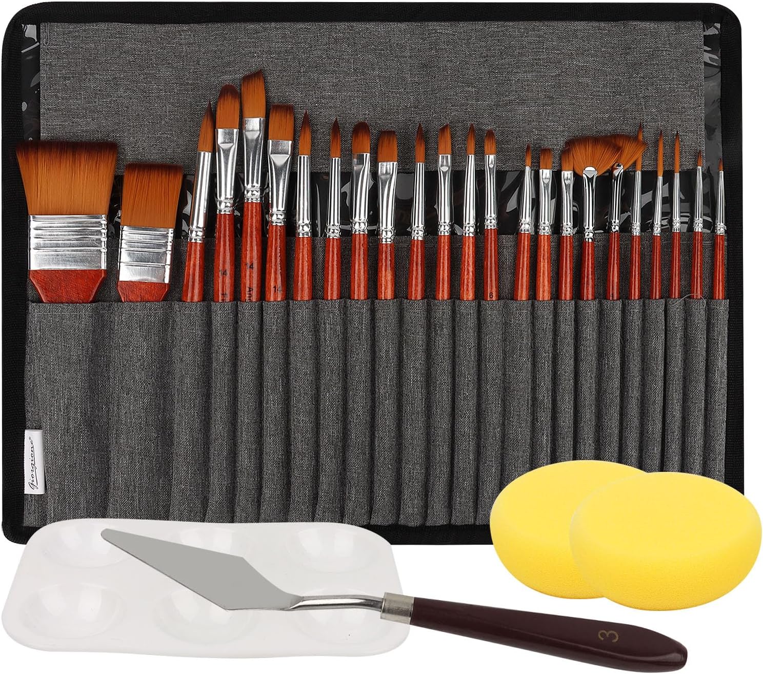 29 Pezzi Pennelli per Dipingere Pennelli Acquerello Professionali