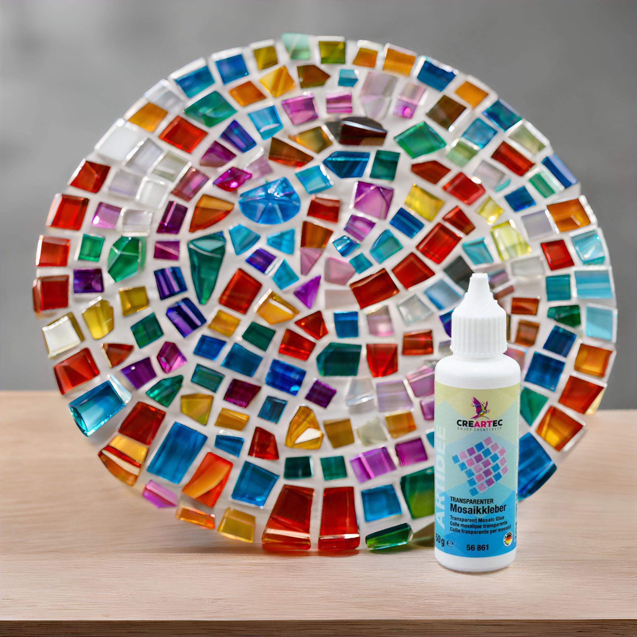CREARTEC Stof- en textiellijm, plakt textiel met andere textiel en synthetische stoffen, 50 g, Made in Germany