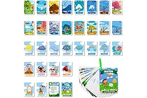 Waterproof Flash Cards: Fun Learning in Any Weather