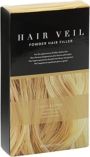 FHI Cosmeticos Hair Veil - Polvo de Relleno de Raíces, color Rubio Claro