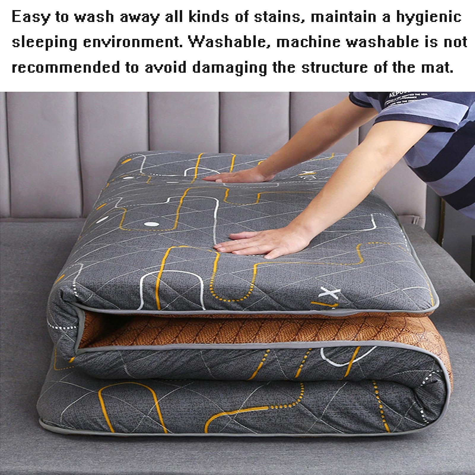 Dremdo Japanische Bodenmatratze Futon Matratze, Dic Produktbild-Vorschau 3