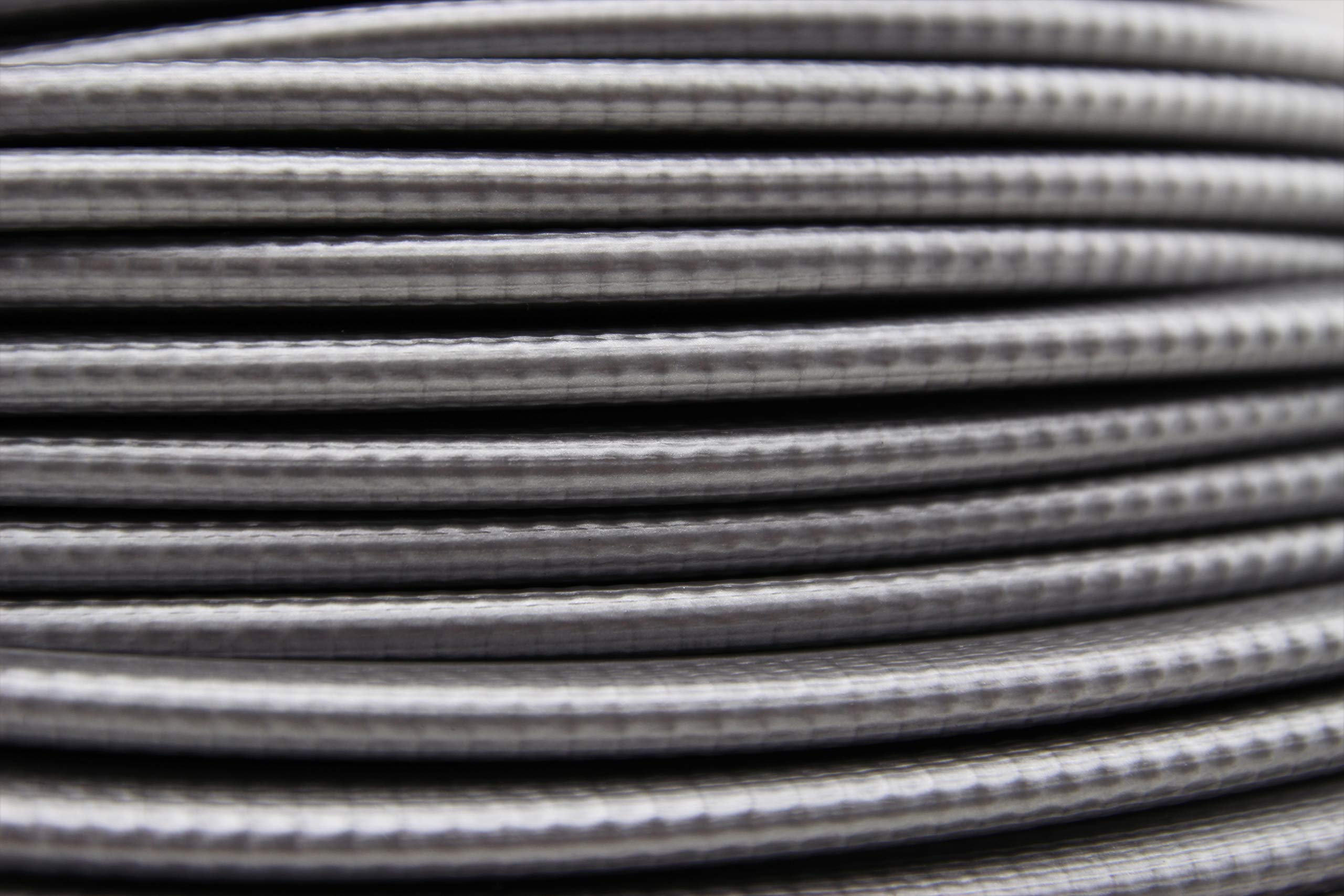 KS1-2SG Kantenschutzprofil von SMI-Kantenschutzprofi - PVC Gummi Klemmprofil - Klemmbereich 1-2 mm - mit Stahleinlage - Kantenschutz - Silbergrau - einfache Montage, selbstklemmend ohne Kleber (100 m)