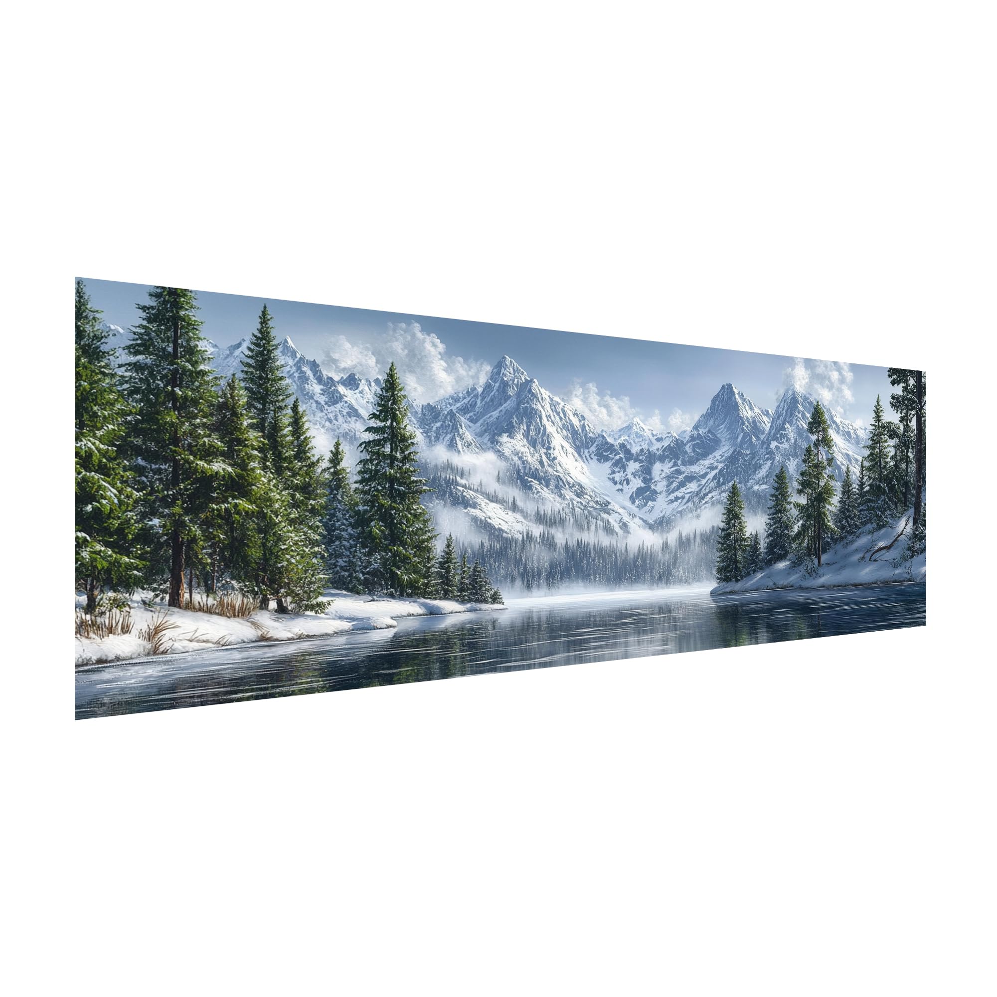 MOMAKA Groot Diamond Painting Kits Boom, 5D DIY Ronde Boor Set voor