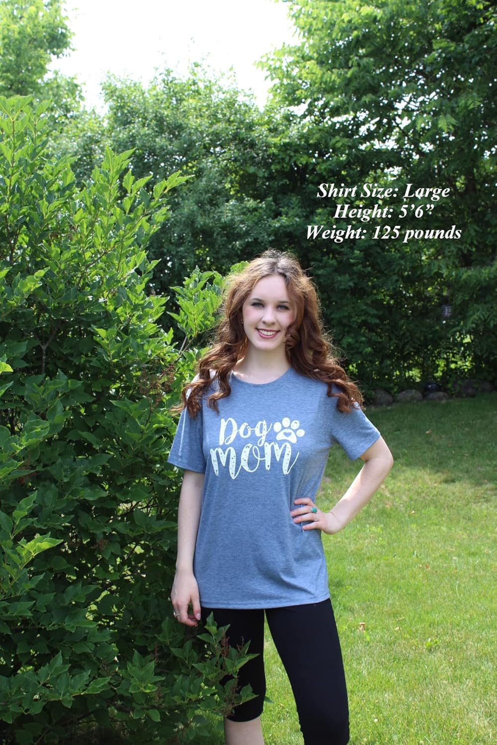 Dog Mom Tshirts for Women Funny Dog Paw Graphic Print Short Sleeve O Neck Mom Shirt - Image 3