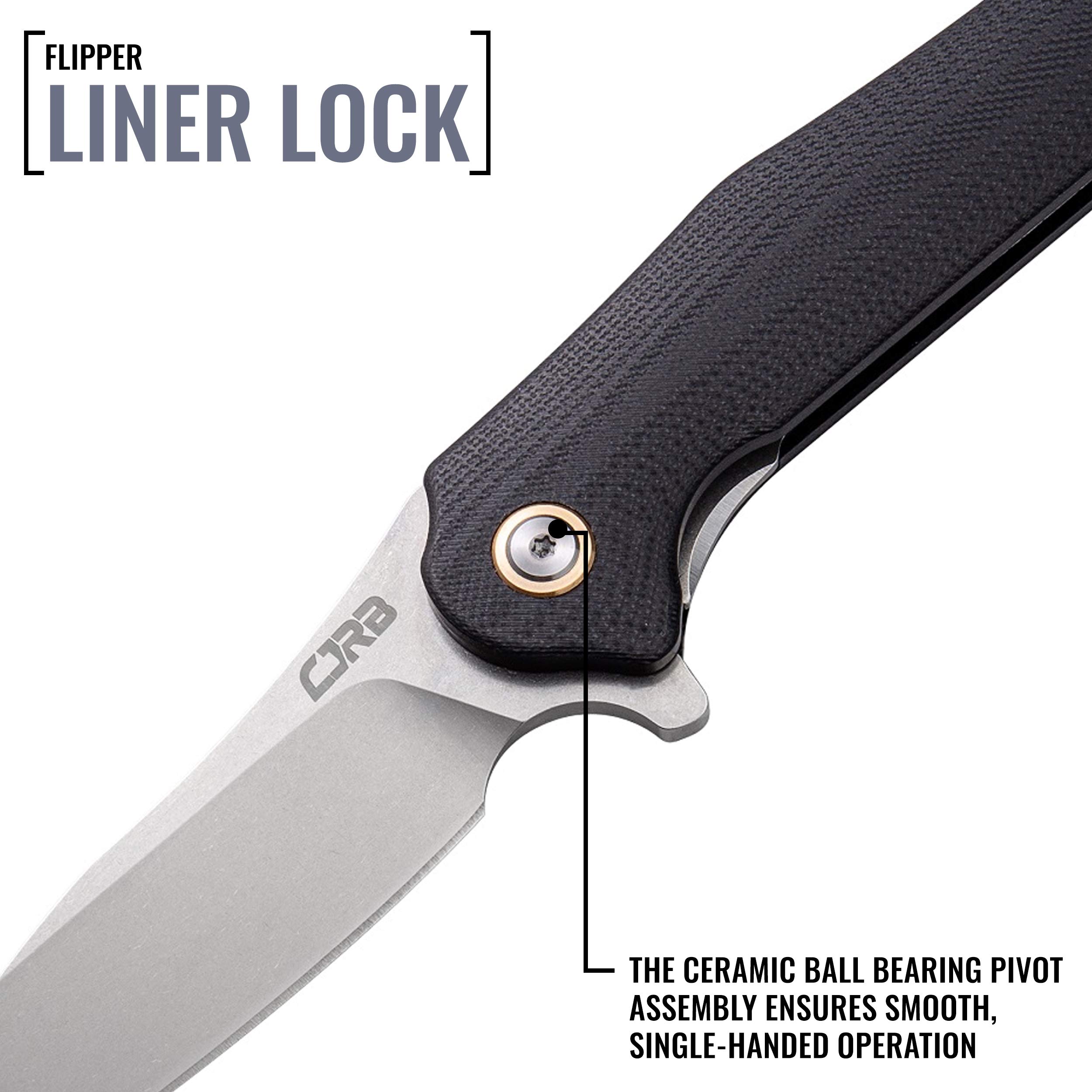 Amazon.com: CJRB Agave Folding Pocket Knife with Clip, Liner Lock, 3.72  Inch Drop Point Blade, Black G10 Handle : Tools & Home Improvement