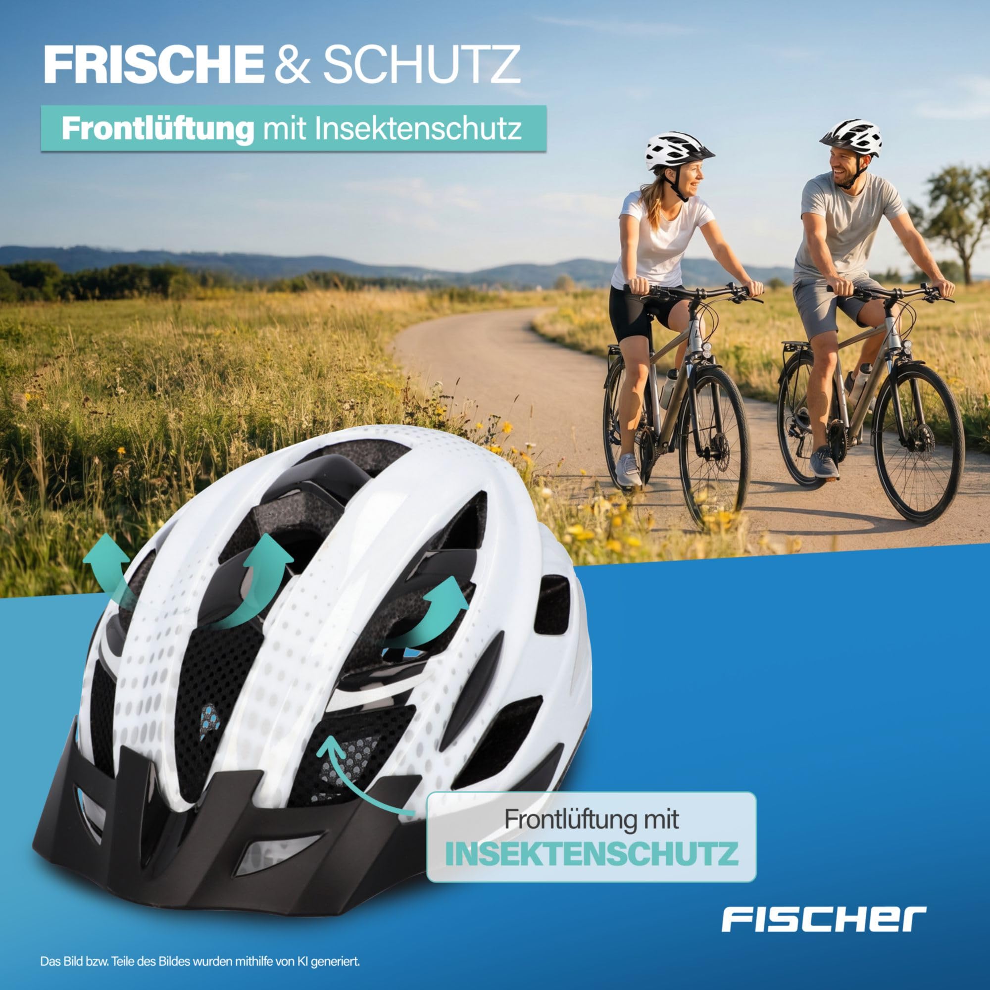 FISCHER Urban LANO Casco da bicicletta