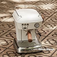 Vista 8 de Ascaso Dream PID, máquina de café espresso programable para el hogar con controles volumétricos, 120 V (antracita)