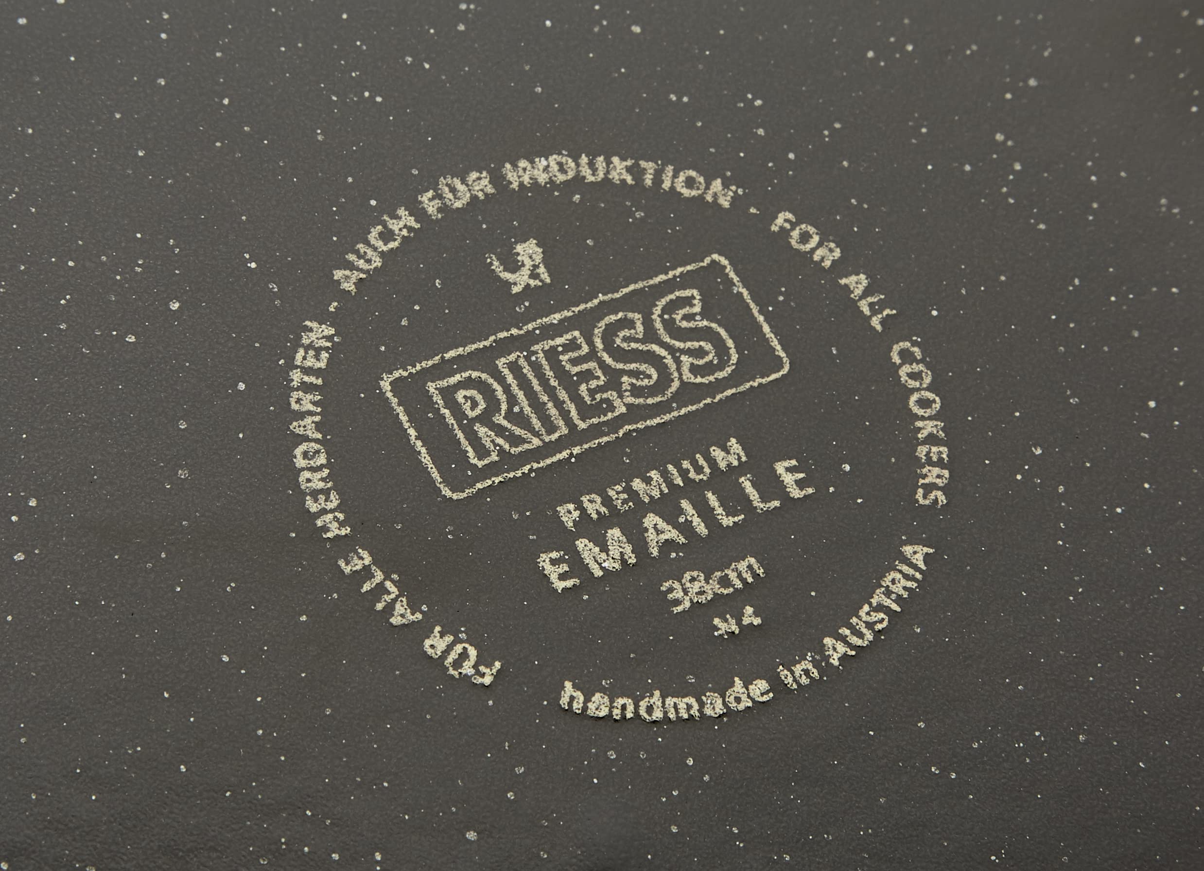 Riess, 0436-022 - Fuente para horno (38/22,5 cm), color negro