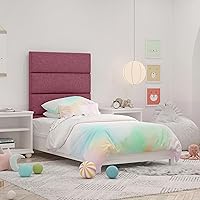 Vista 367 de Jaxx Panelist - Cabecero acolchado moderno, juego de 4 paneles para montar en la pared (cada uno de 11.25 x 38 pulgadas), tamaño King