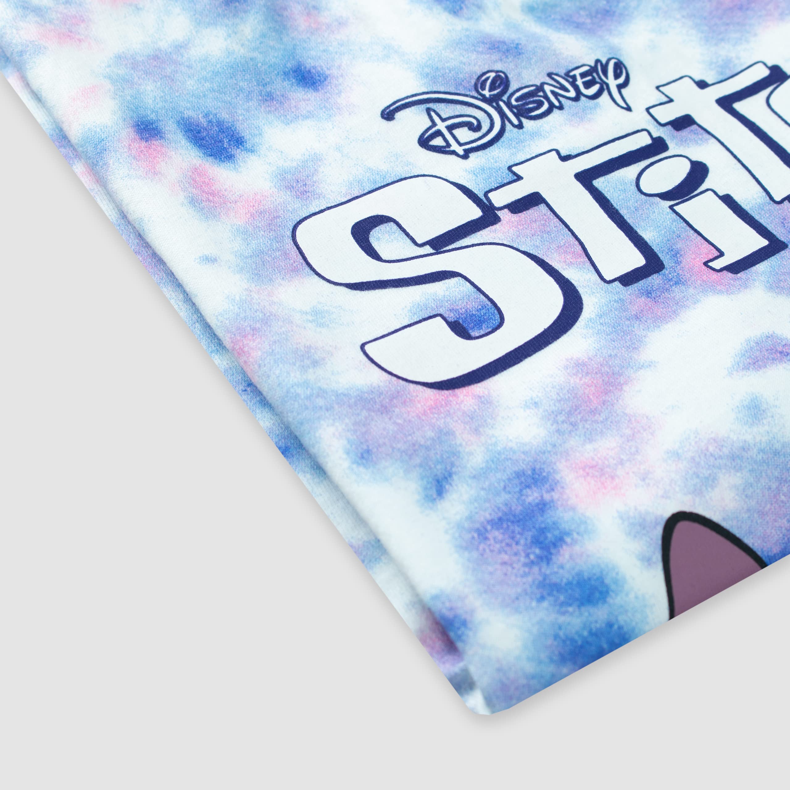 Disney Lilo i Stitch Koszulka | Ubrania w stylu Tie Dye z postacią Stitcha dla dzieci | Oficjalne prezenty Lilo i Stitch dla dziewczynek