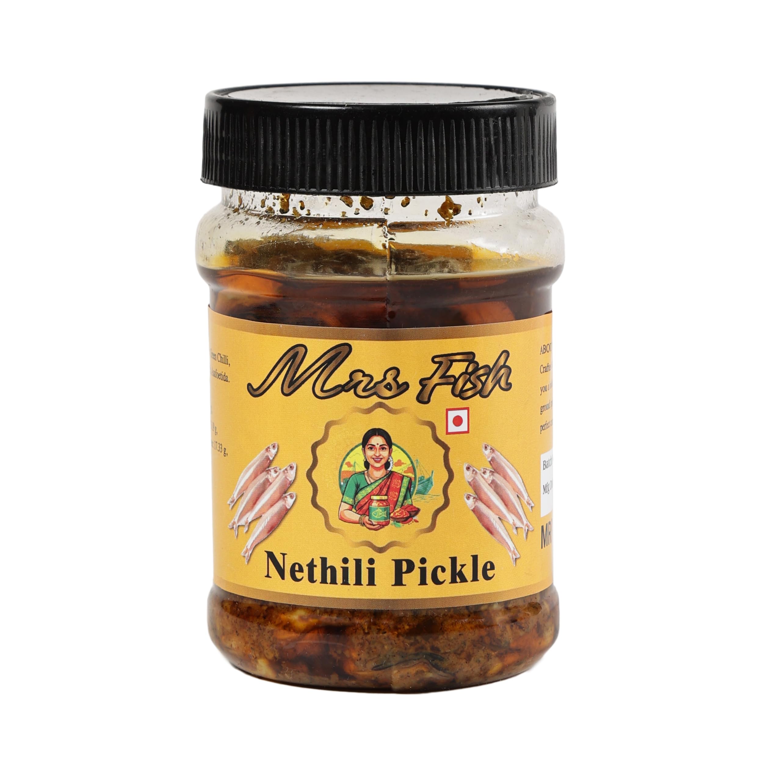 Premium Nethili Fish Pickle 300g | Authentic Spicy Anchovy Achar | Traditional Homemade Style | Ready to Eat | Flavorful Seafood Specialty-image-21