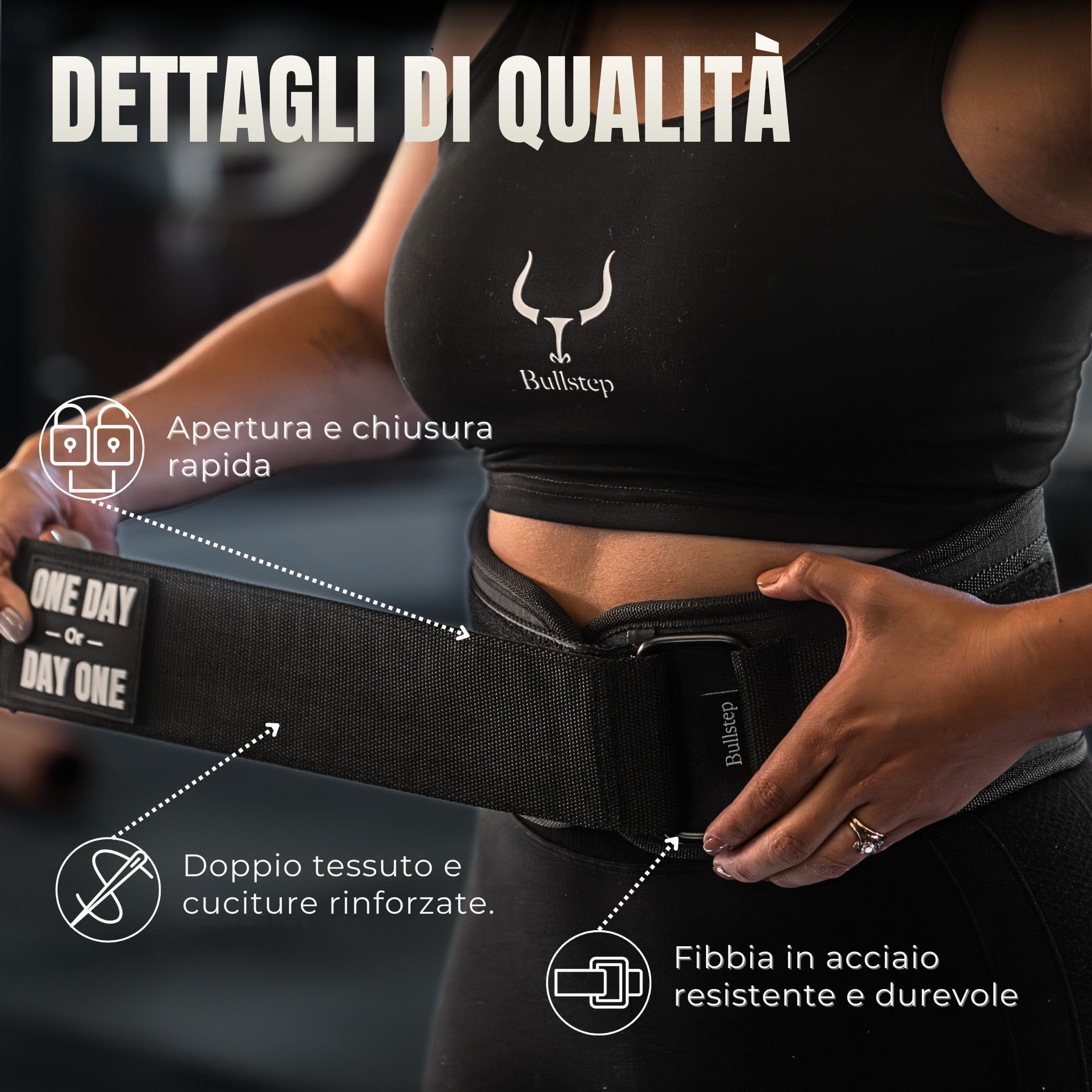 Fit Cintura Lombare Palestra | Cintura Powerlifting Uomo donna | Cintura crossfit | Cintura Squat Deadlift | Weightlifting belt | Cinta Palestra Bodybuilding