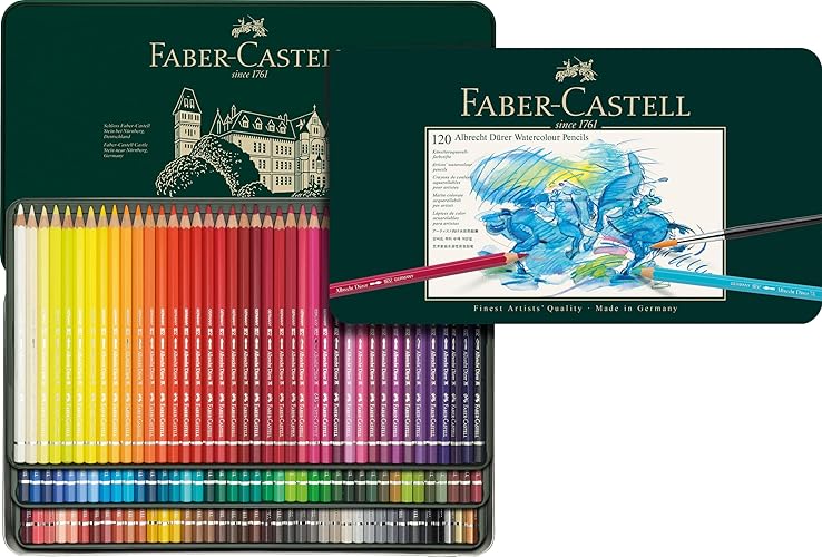 Faber-Castell Albrecht Dürer® Lápices Acuarelables de Artista - Estuche de 120