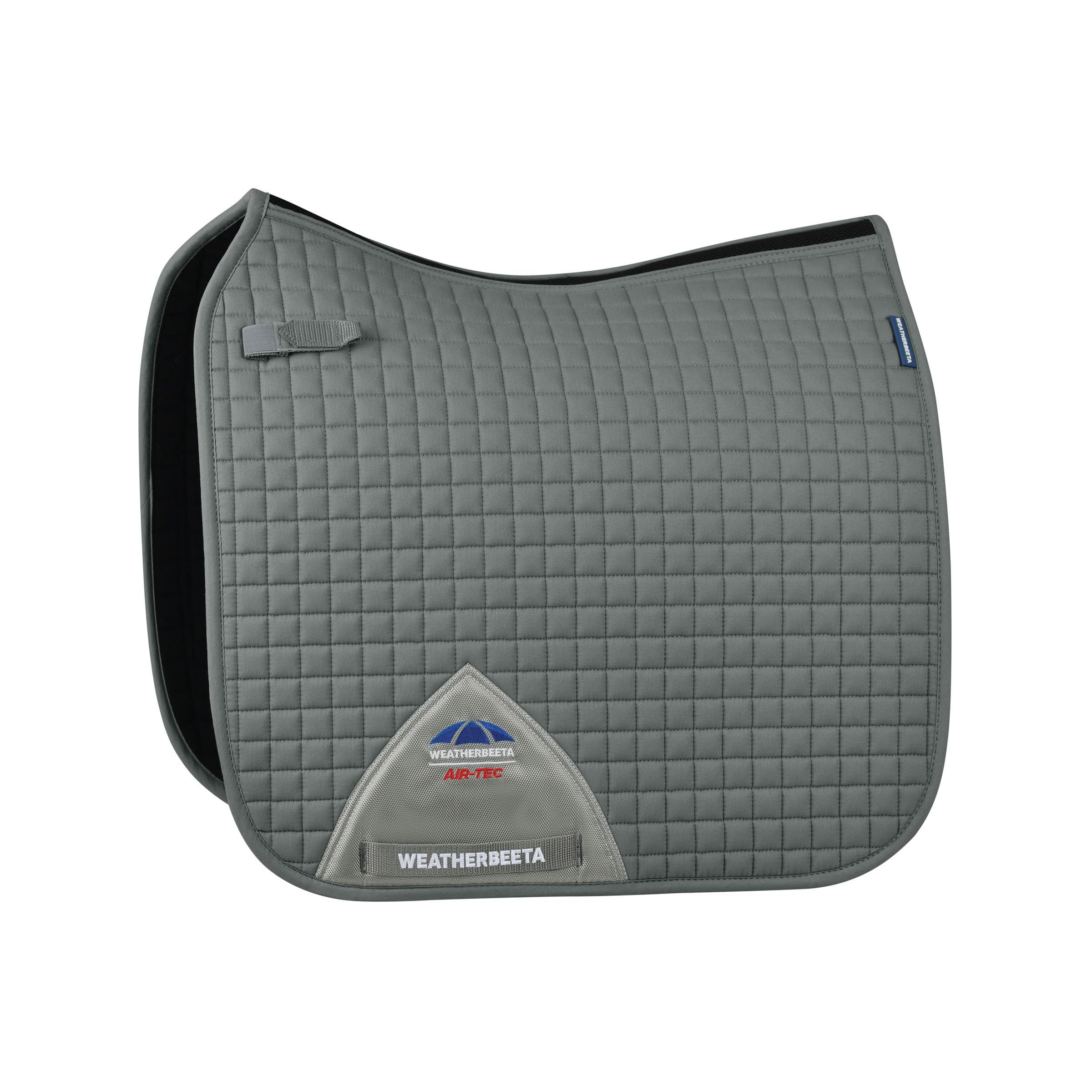 WeatherBeeta Prime Air-Tec Dressage Saddle Pad, Grey, Small — image 1