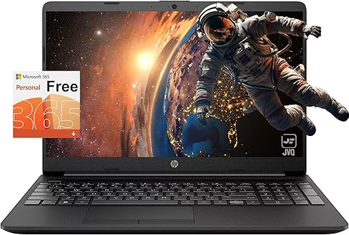 HP Ordenador portátil, pantalla HD de 15,6 pulgadas, procesador Intel Pentium Silver N5030 de 4 núcleos, memoria de 16 GB, SSD de 1 TB, Office 365