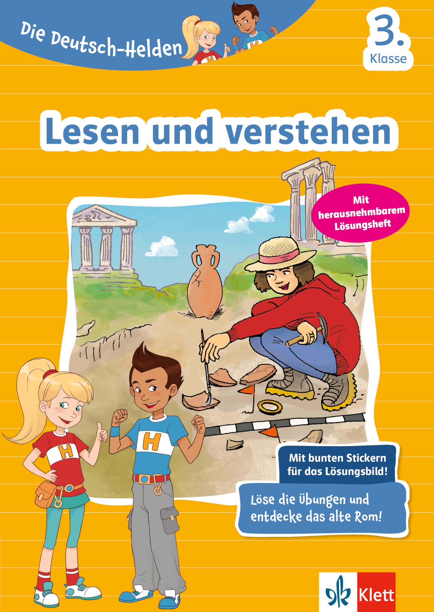 Die Deutsch-Helden: Lesen und verstehen 3. Klasse: Deutsch in der Grundschule