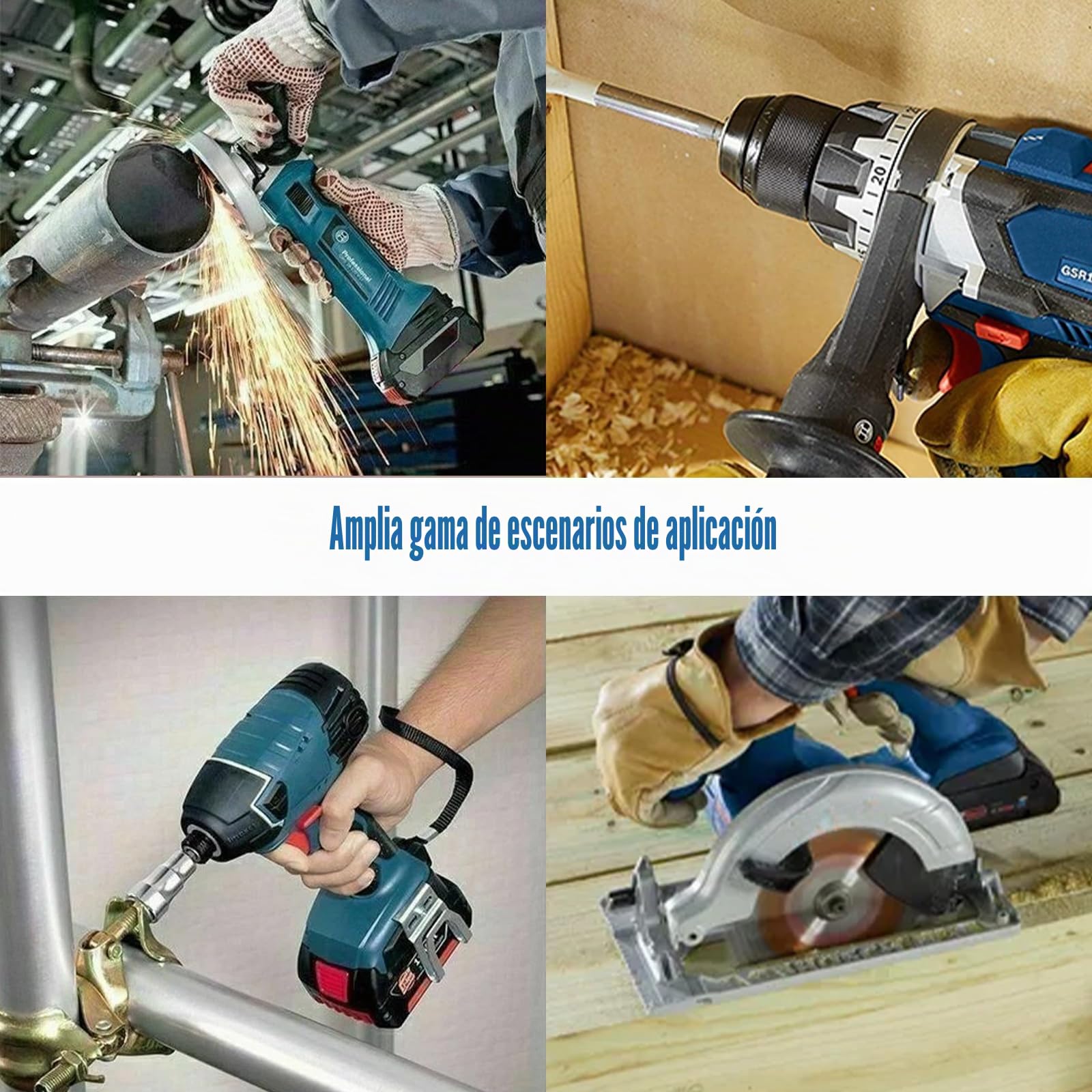 Batería de repuesto de ion de litio de 4000 mAh para batería Bosch 18 V – Compatible con Bosch BAT609 BAT619G BAT619 BAT609G BAT618 BAT618G BAT610G – con mayor seguridad para herramientas eléctricas