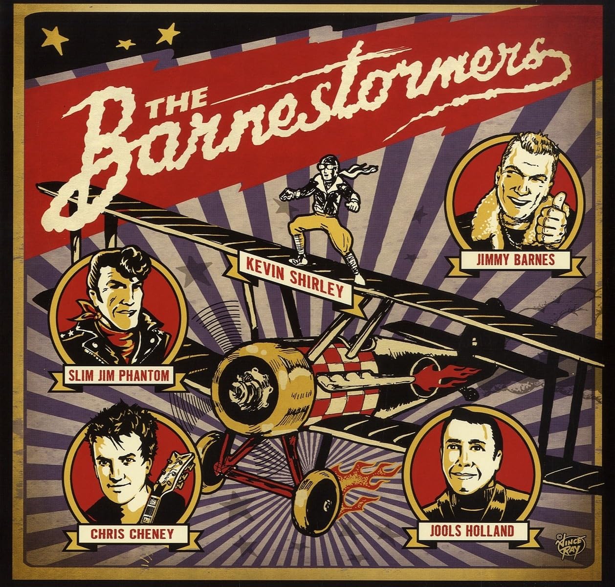Barnestormers - The Barnestormers Vinyl Lp Record Rockabilly NM / NM
