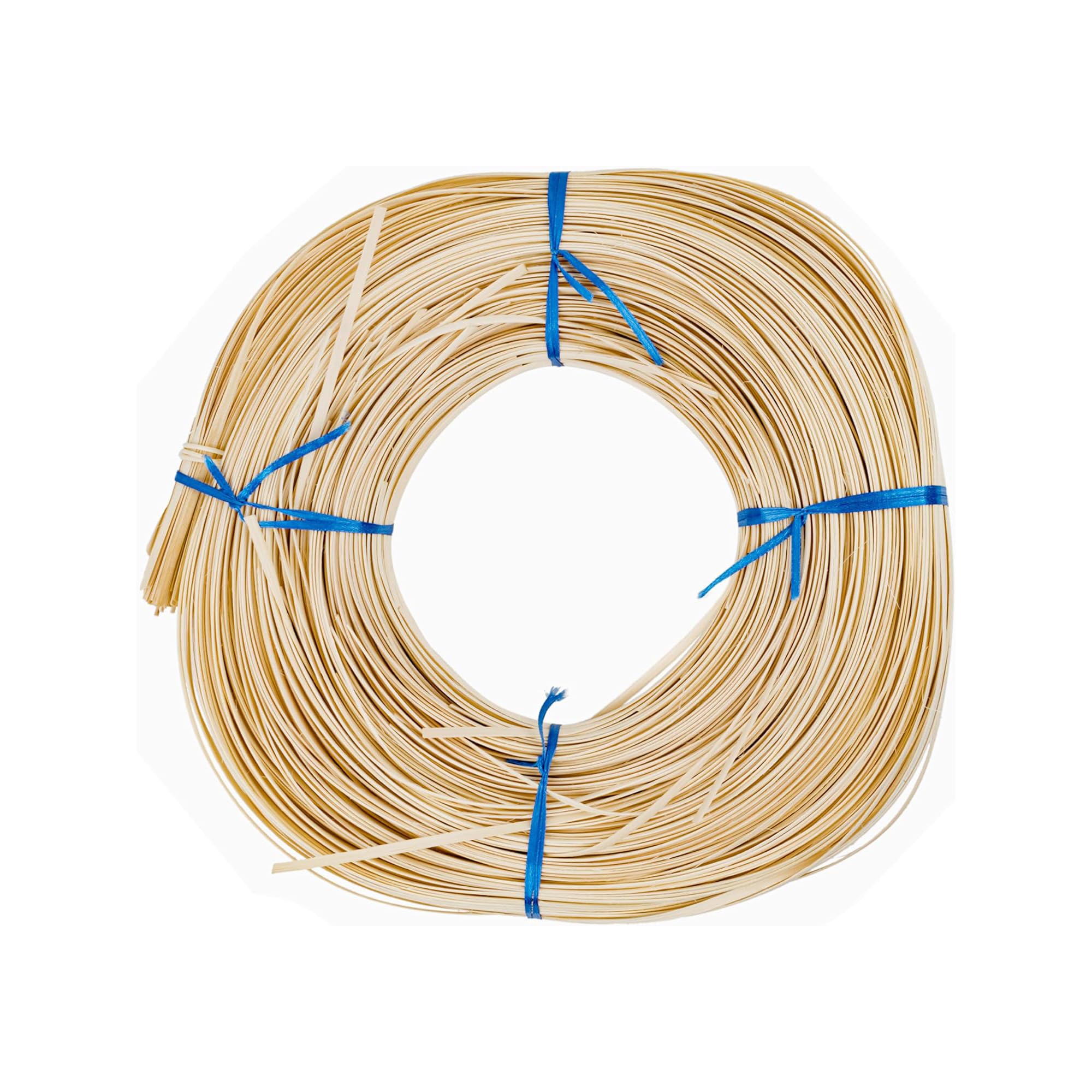 Basketry Materials 1/8 Inch Flat-Oval Rattan Reed - 1 Pound Coil For ...