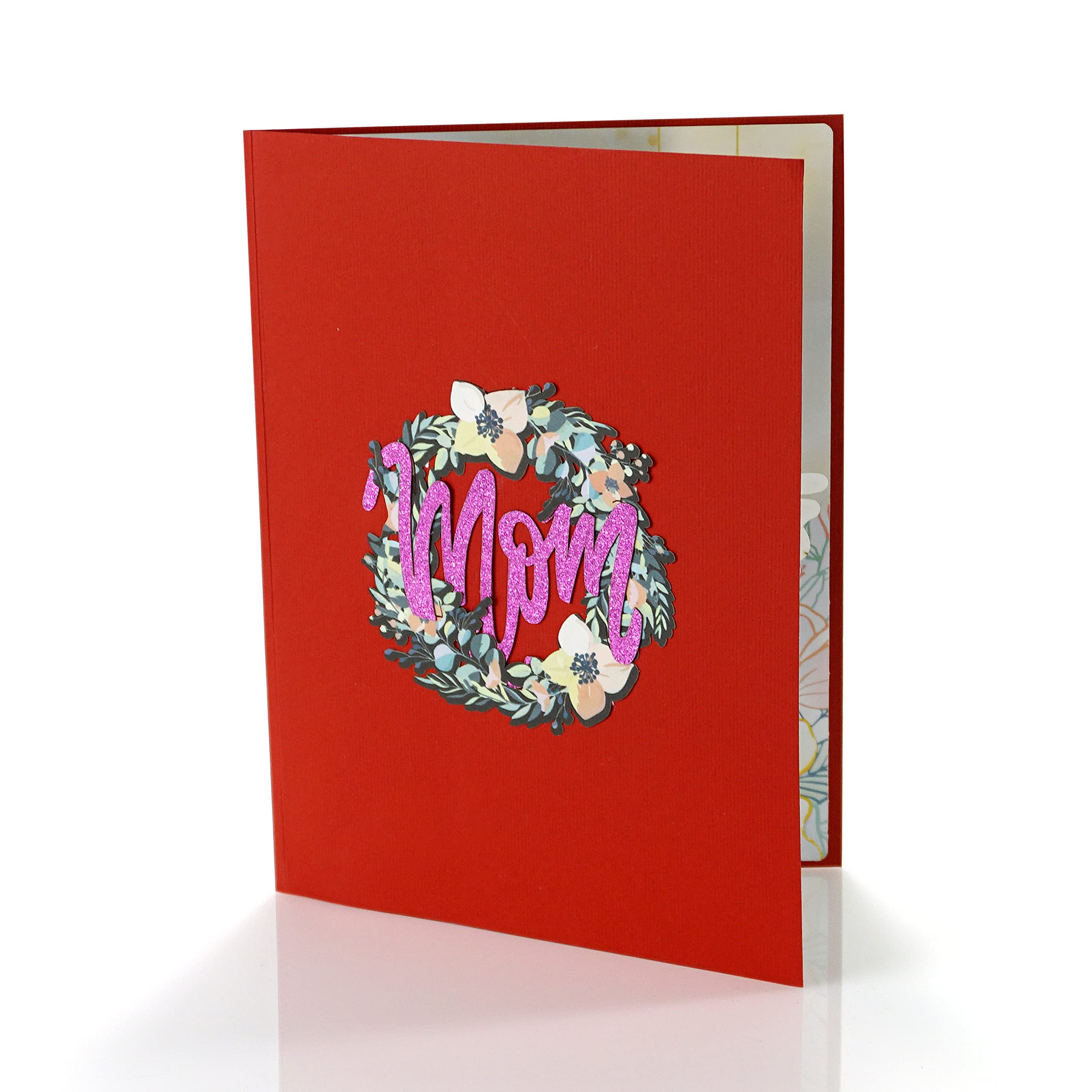 CUTPOPUP Fiori Buon Compleanno - Biglietto Auguri Compleanno, Biglietto festa della Mamma, Biglietto Compleanno, Biglietto Pop Up(Flower HBPD) US8-LO140 IT
