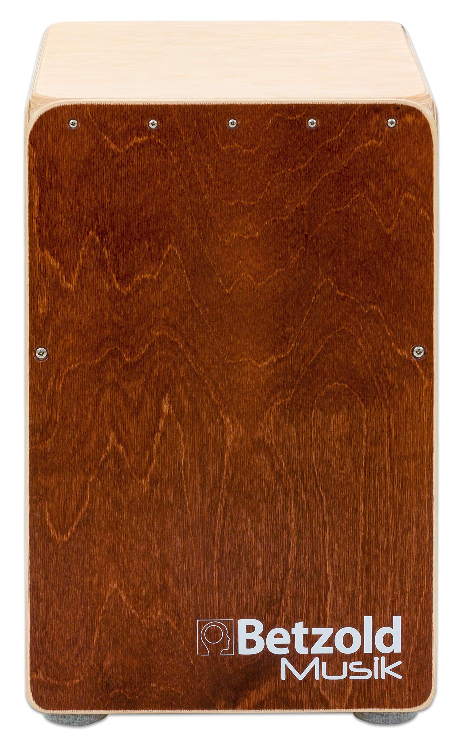 Betzold Musik - Cajon Premium, Birke, hervorragende Qualität, Snare - Percussioninstrumente Percussion Kinder Musikunterricht Musikschule lernen Rhytmik Rhytmus