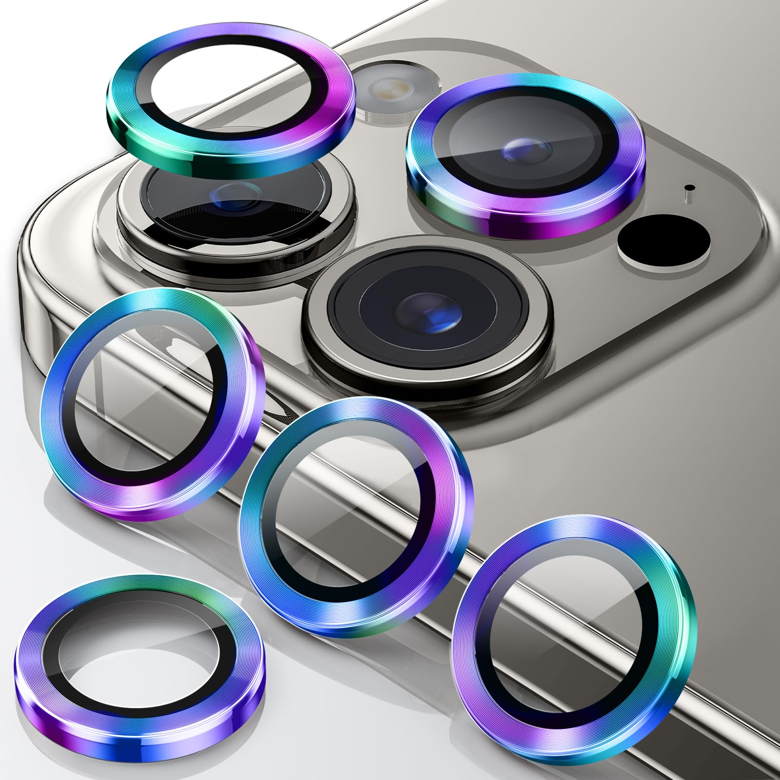 Amazon.co.jp: 【4枚セット】カメラレンズカバー iPhone15 Pro 