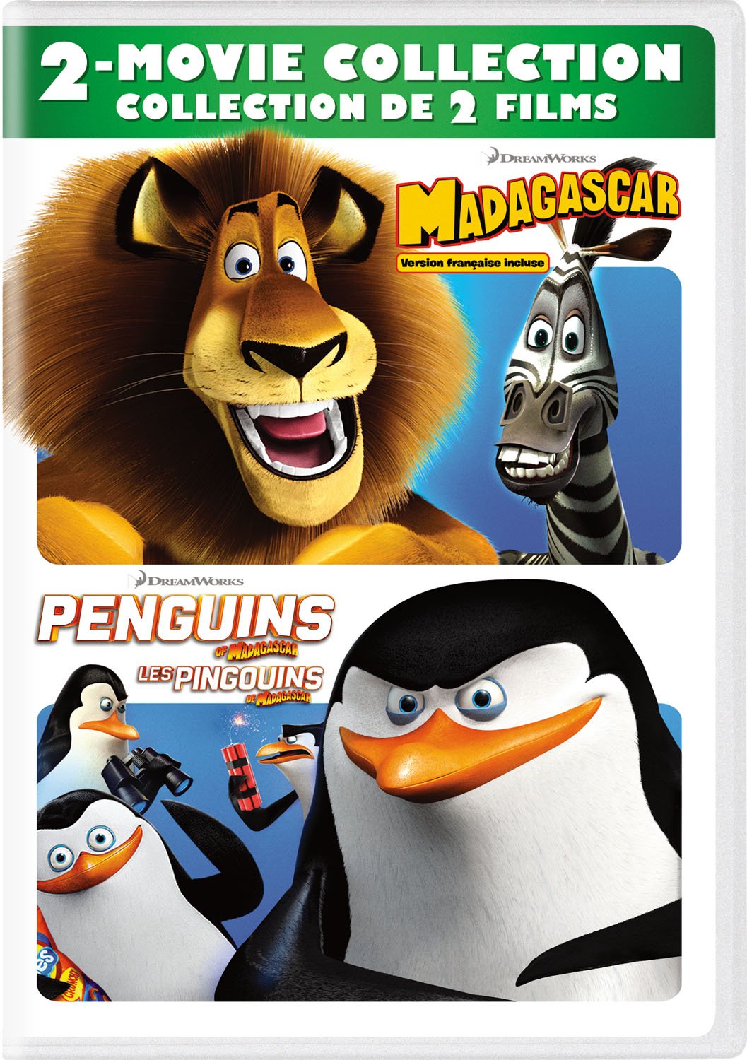 Madagascar / Penguins of Madagascar: 2-Movie Collection [DVD] [DVD]