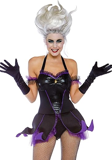 Leg Avenue Disfraz de Bruja de mar de Sirena Malvada para Mujer