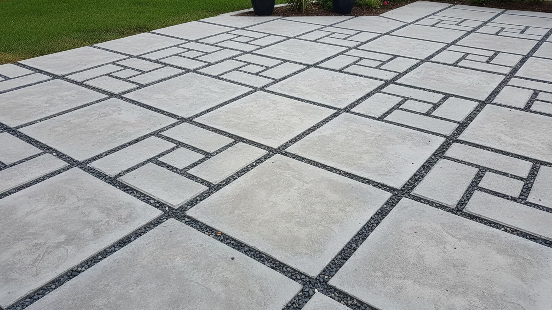 generic Molde de Plástico Reutilizable para Pavimento de Jardín, Camino de Hormigón para Patio, Pasarela y Suelo, Molde Duradero, Ligero y Fácil de Usar para Proyectos de Paisajismo en