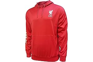 Liverpool FC Men's Pullover Hoodie: Stay Warm and Show Your Support