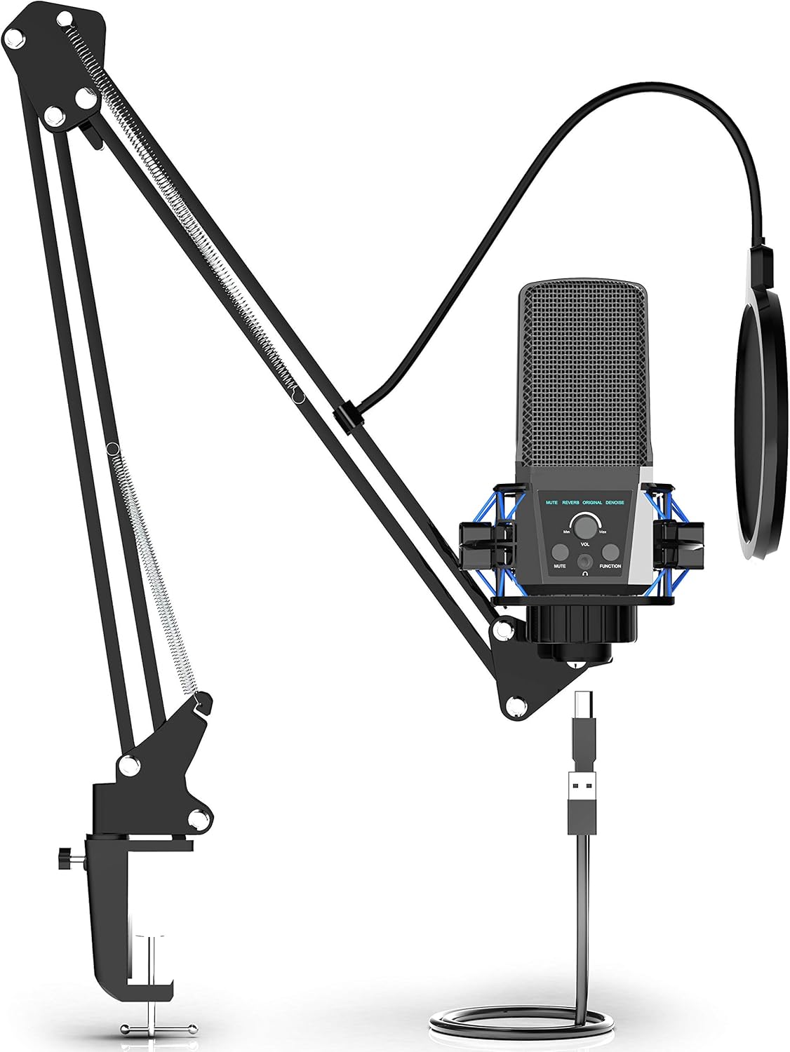 Exclusive Discount 60% Price MIVSN Microphone for Computer Microphone Usb Microphone Podcast PC Microphone for Singing Gaming Microphone with Boom Arm Pop Filter Best Cyber Monday 🔥 MIVSN Microphone for Computer Microphone Usb Microphone Podcast PC Microphone for Singing Gaming Microphone with Boom Arm Pop Filter