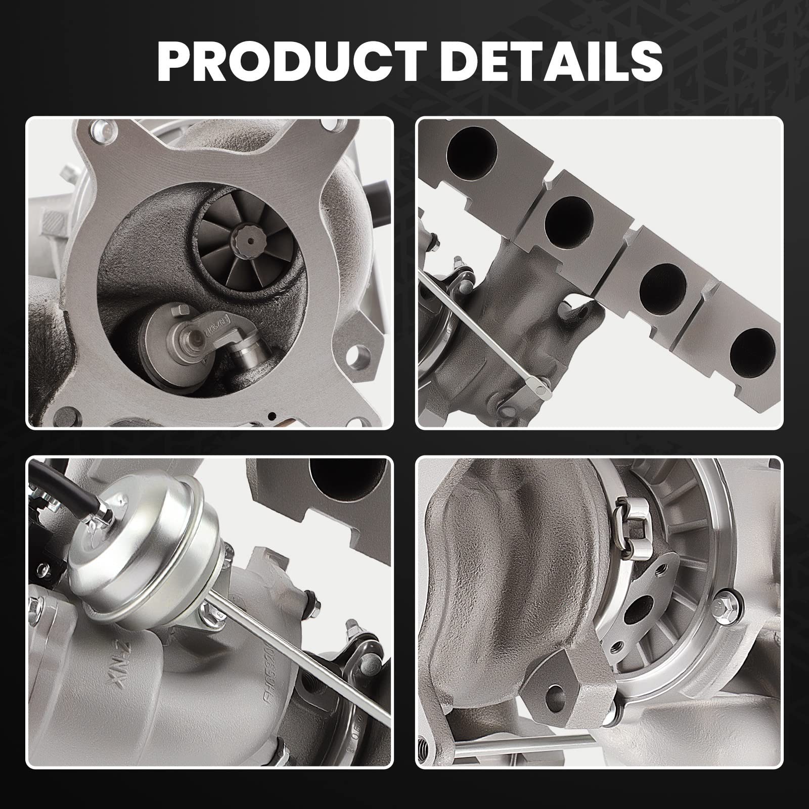 Turbocharger Turbo Compatible With VW 2.0L CCTA CC Beetle Passat Jetta 2008-2014 06J145713L