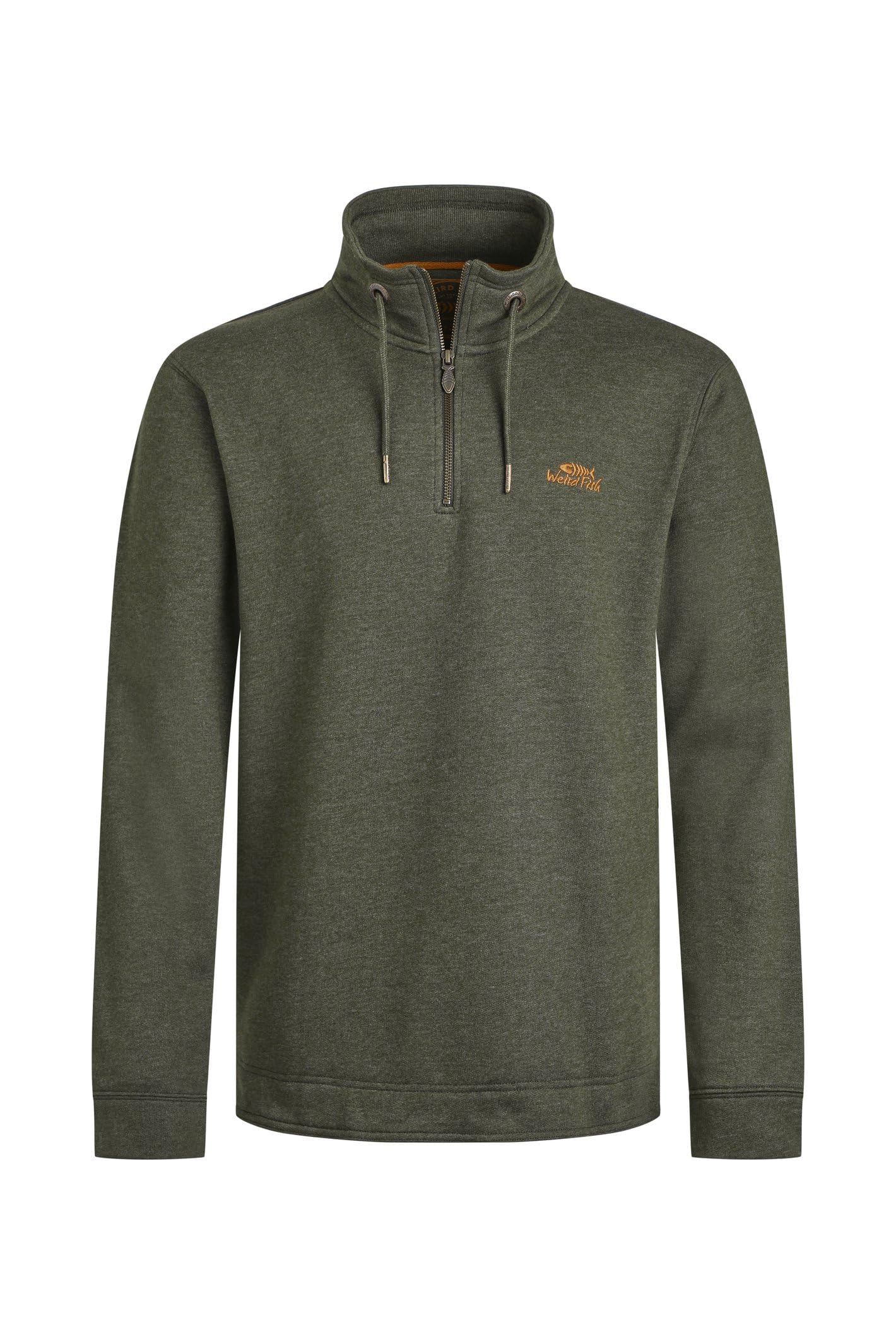 Weird Fish Brampton Branded 1/4 Zip Sweatshirt Fir Green Size XL. (Jumper/Sweater/Fleece)