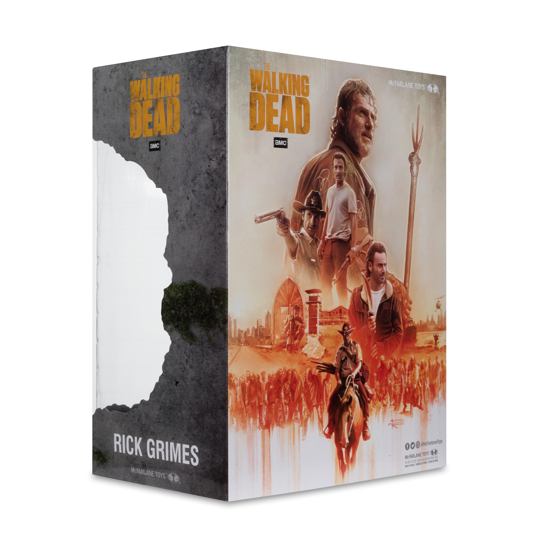 McFarlane Giocattoli - The Walking Dead Rick Grimes in scala 1:8