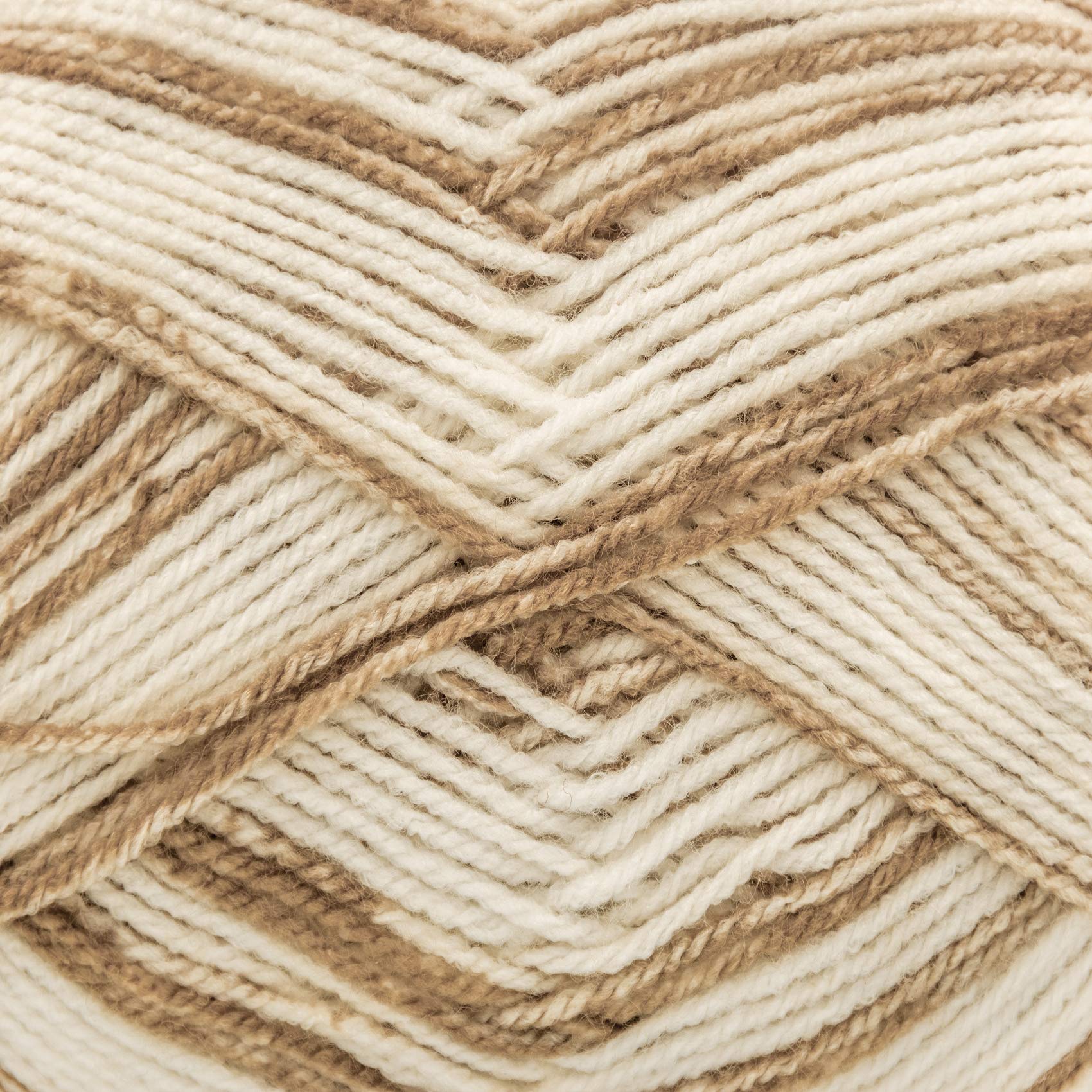 King Cole 1944508 Stripe DK Caramel Stripe Yarn - 290M, 100g