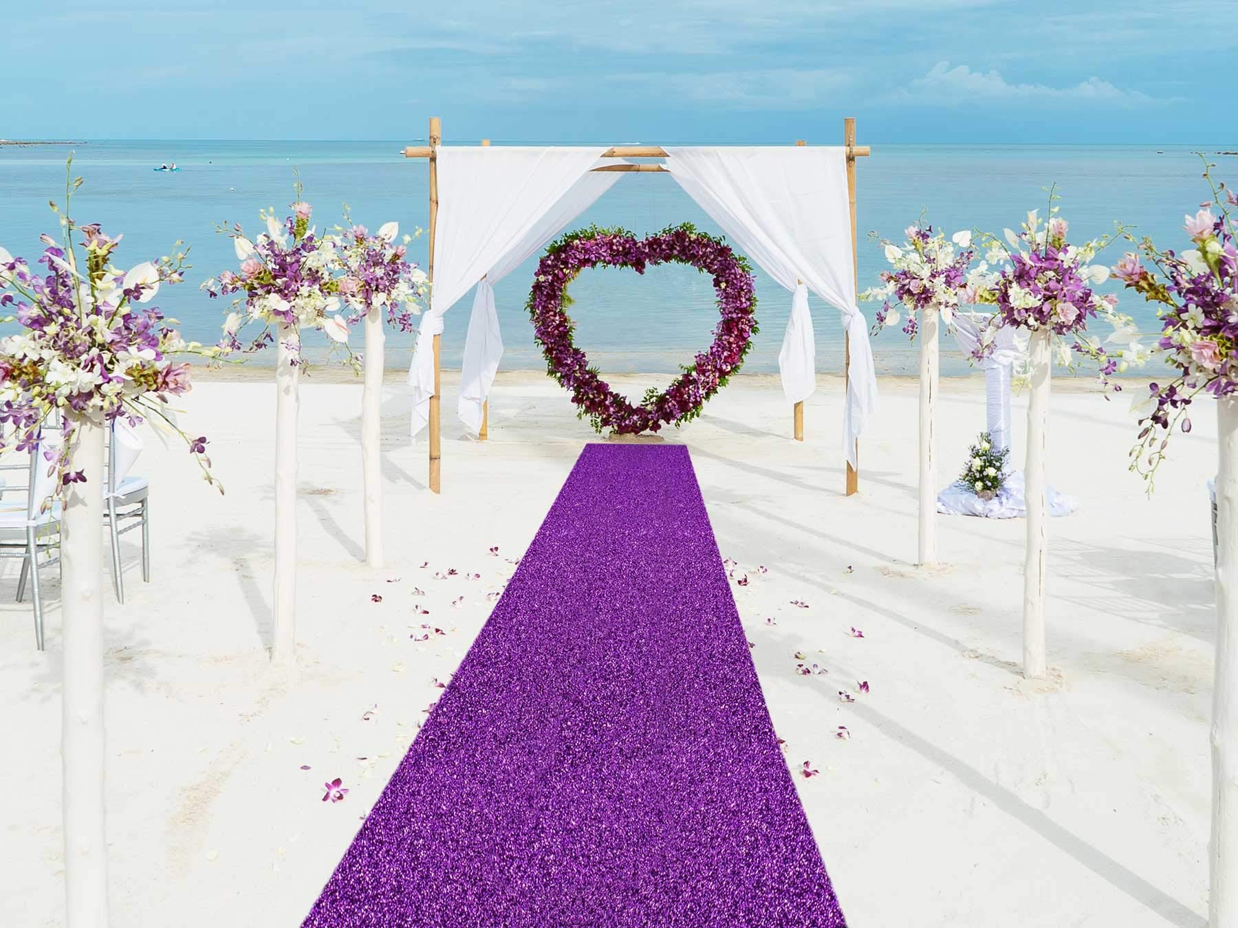 Tapis Scintillant Événementiel - Rouge Ou Doré - Certifié Feu B1 - Mariage, Gala - Longueur Sur Mesure (jusqu'à 30m)