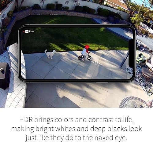 Miniatura 3 de Arlo Pro 5S Cámara de Seguridad con Reflector 2K HDR  Exterior  Inalámbrica  Wi-Fi de Doble Banda se Conecta a la Red más Fuerte  Zoom 12X, Audio de