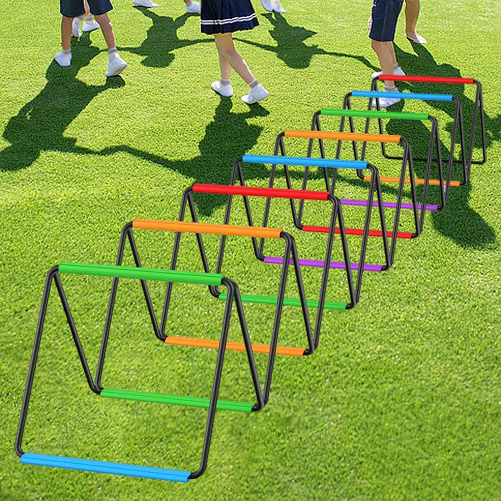 Escalera de Agilidad: Equipo de Entrenamiento de Agilidad Que Mejora La Coordinación, La Velocidad en El Fútbol, Saltos con Vallas para Rugby, Deporte, 16 Rejillas