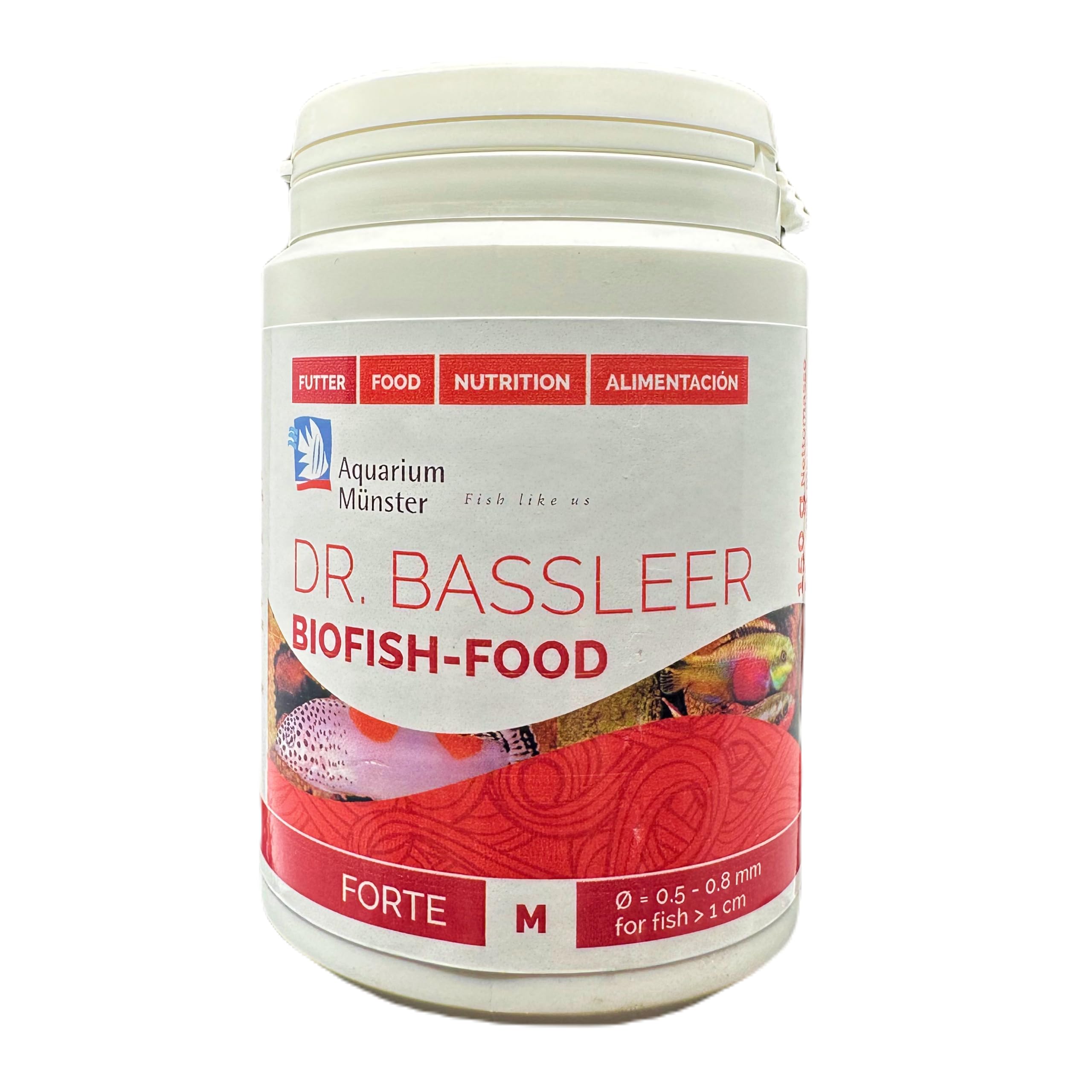 Bassleer Forte Fish Food (Med, 150g)