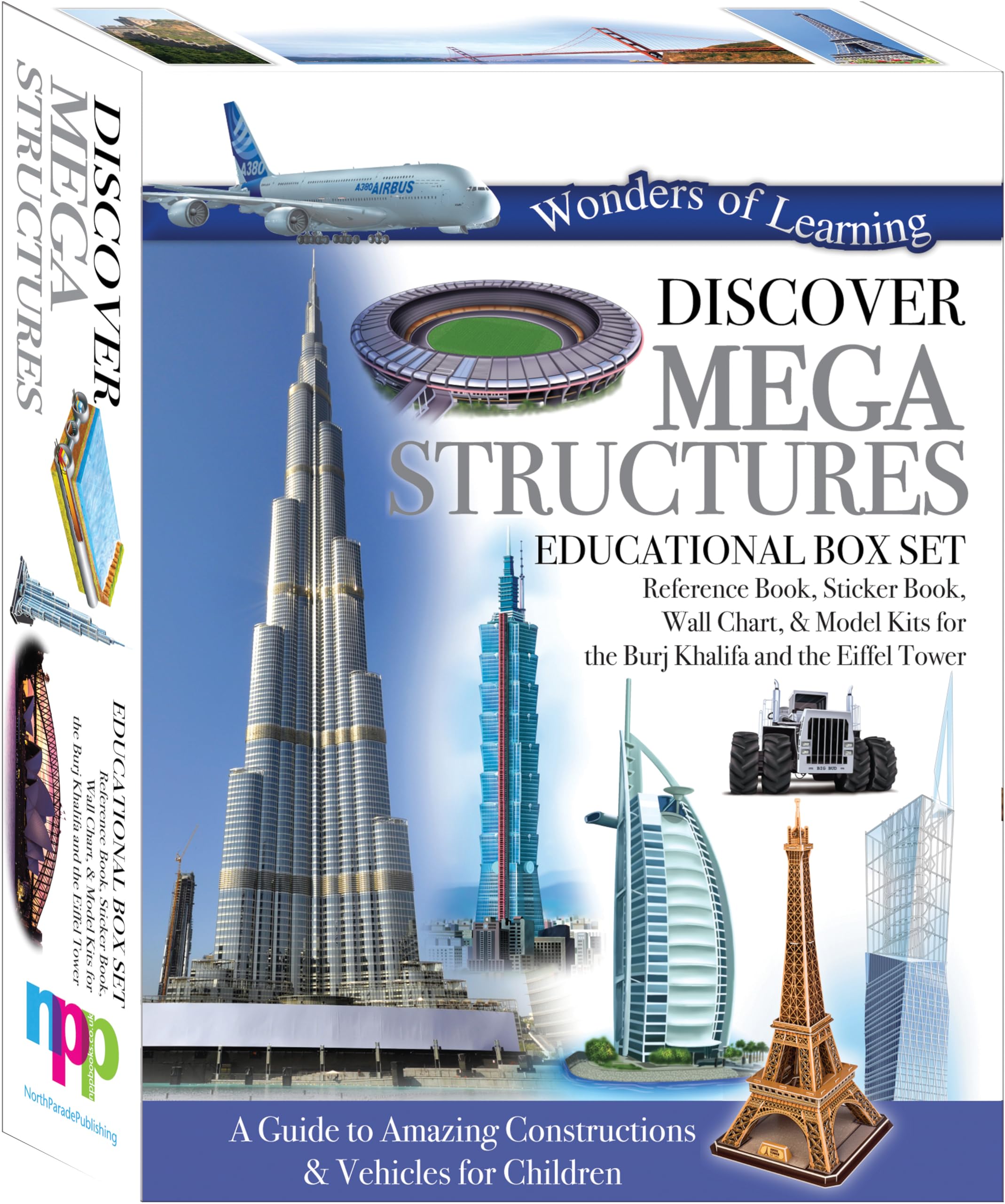 Discover Mega Structures: Educational Box Set (Wonders of Learning Educational Box Set)