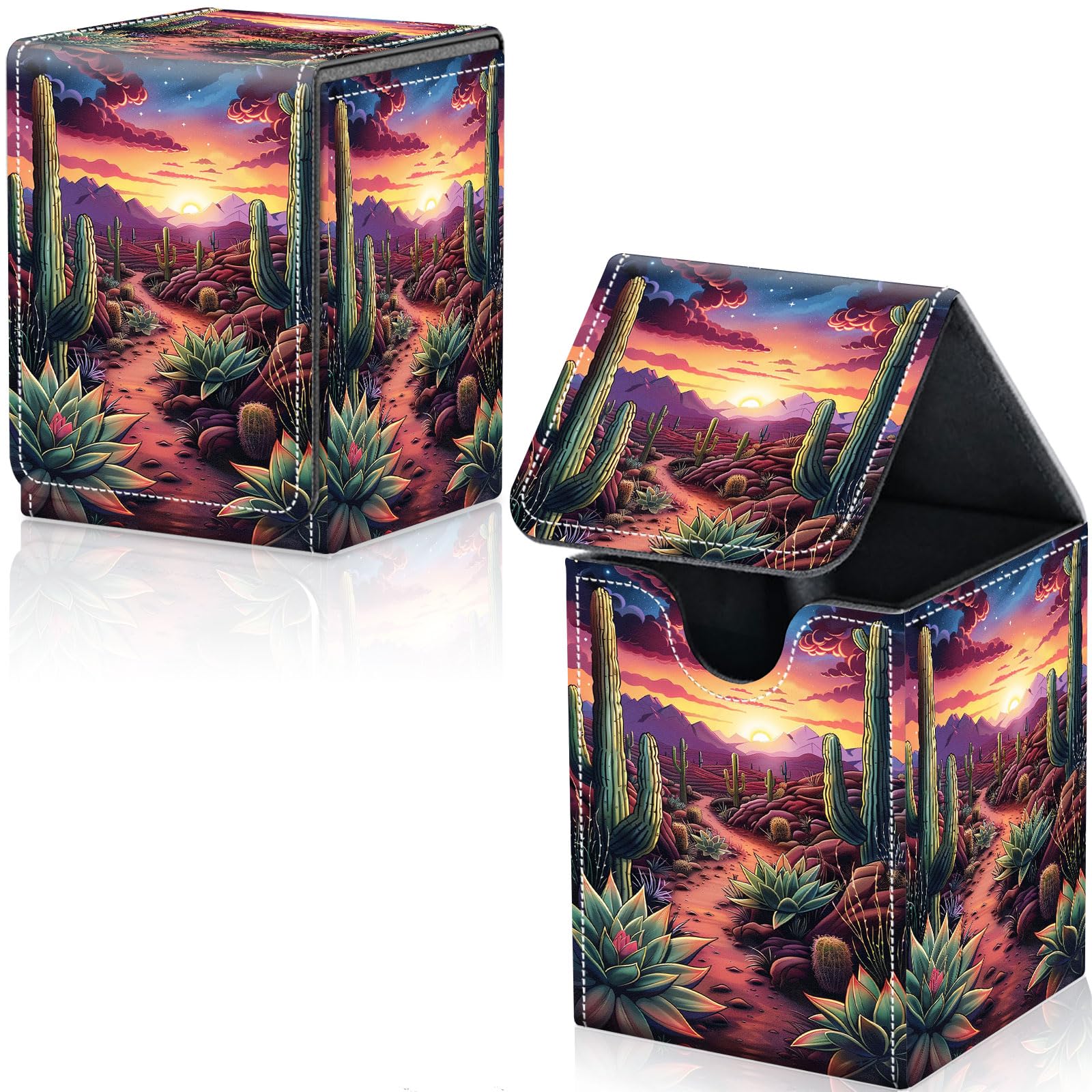 CAUTIOUS Deck Box Da 3800 Carte – Scatola Portacarte Con 48 Divisori E 5 Scomparti, Per MTG, Yu-Gi-Oh E TCG