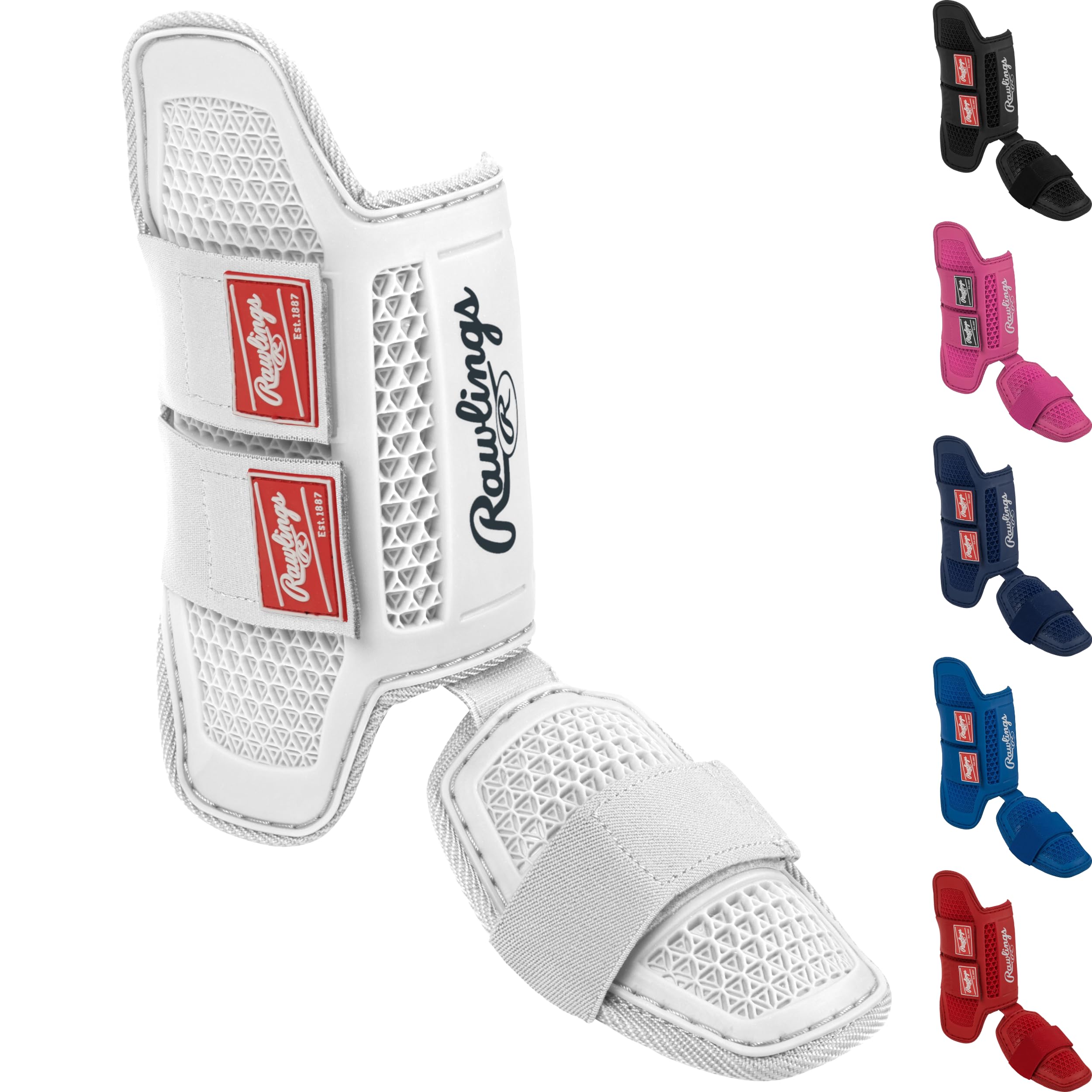 Photo 1 of ***EXTREMELY DIRTY*** Rawlings | Large Leg Guard | White