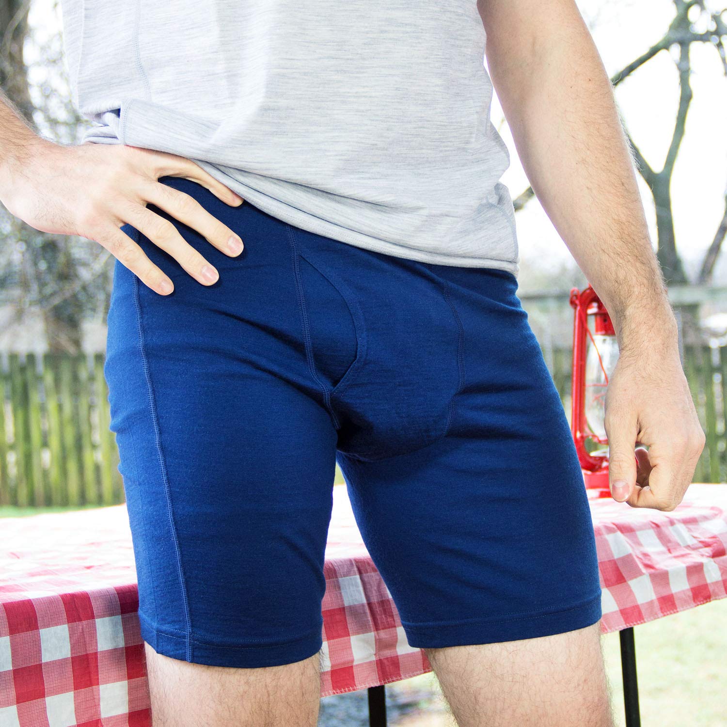 Minus33 Merino Wool Herren Acadian Lightweight Wool Boxer Brief Winter-Bergsteigen (1er Pack)