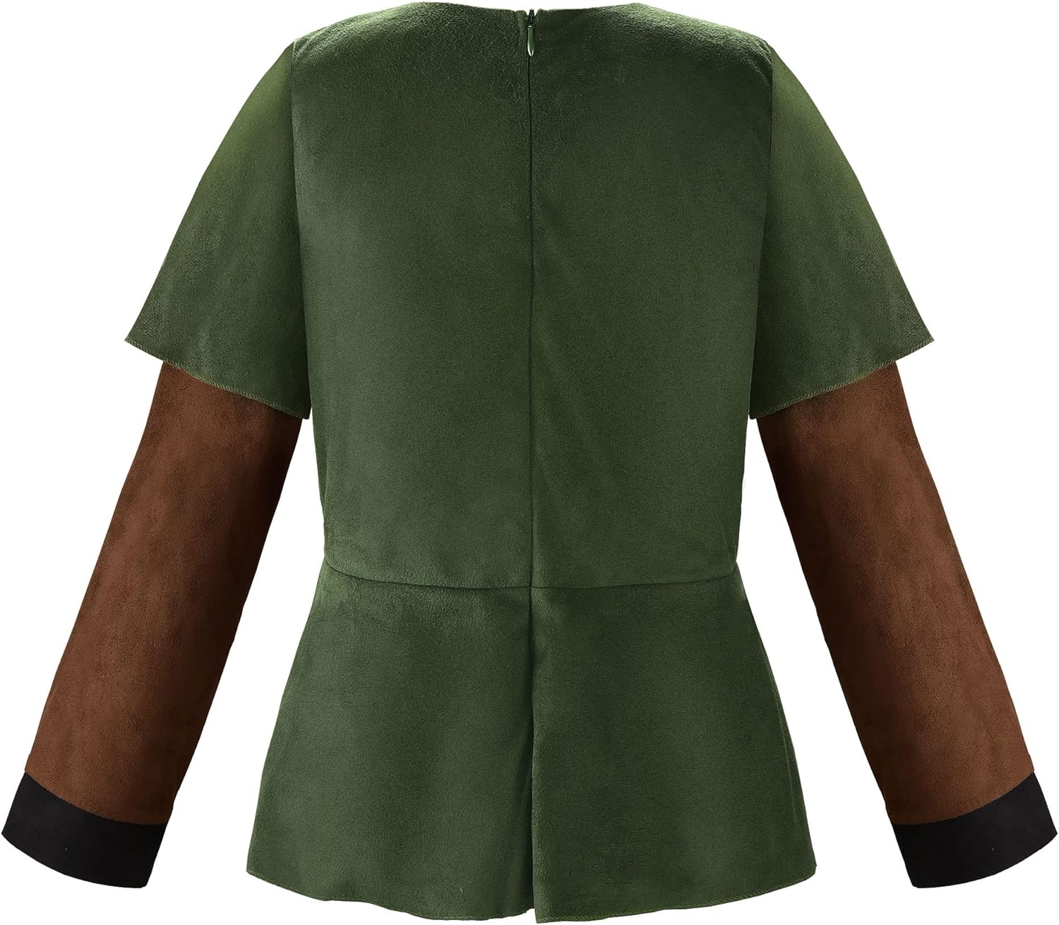 ReliBeauty Kids Archer Costume Boys Girls Hunter Costume with Cape,Green - Image 3