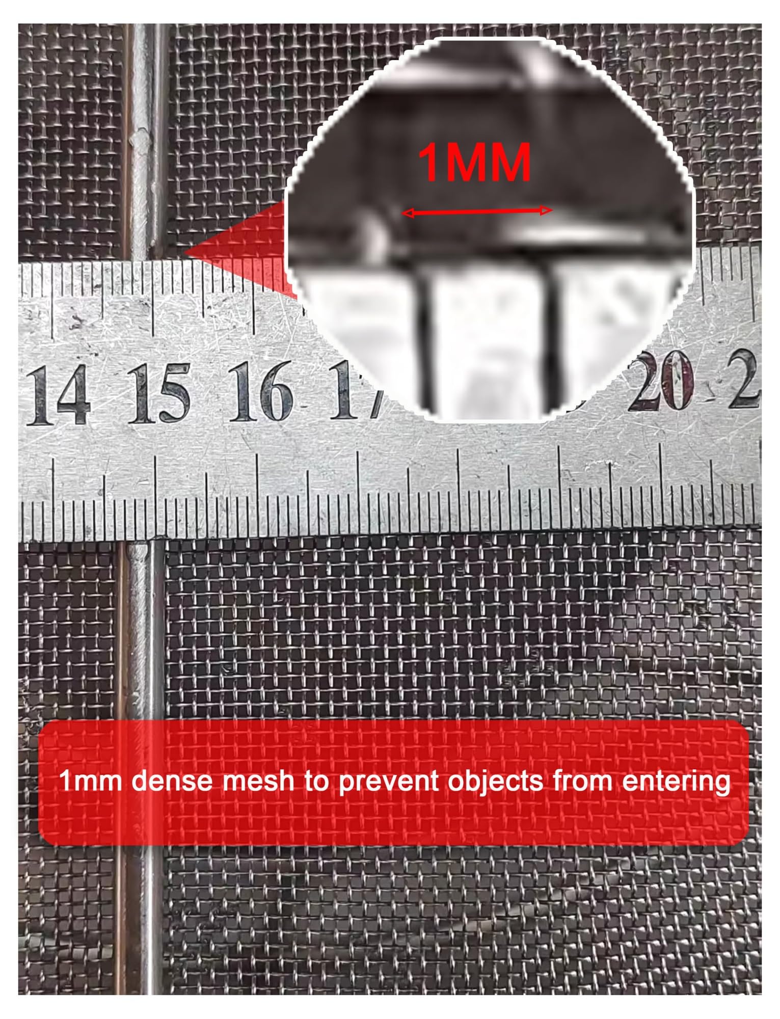 Couvercle d'aquarium rond en acier inoxydable de 1 mm pour pompe à eau anti-obstruction 40 x 90 cm