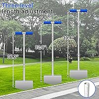 Vista 7 de Herramienta de cortacésped con agarre en T y diente de sierra, herramienta manual para bordear césped, pala de bordes, bordeadora de césped