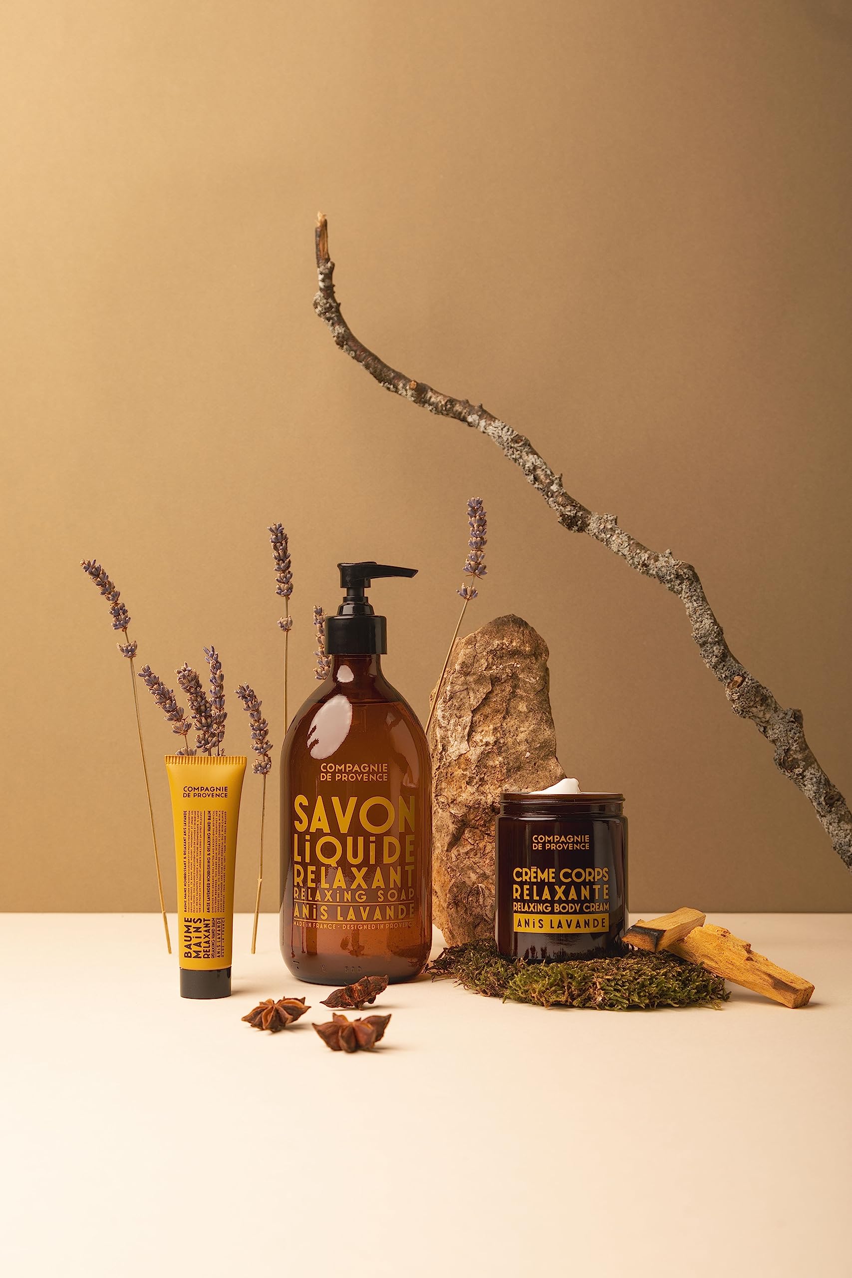 Compagnie de Provence® Sapone liquido Anise Lavender 1.000 ml | Dimensione di ricarica | Profumo rilassante e rilassante | Senza solfati