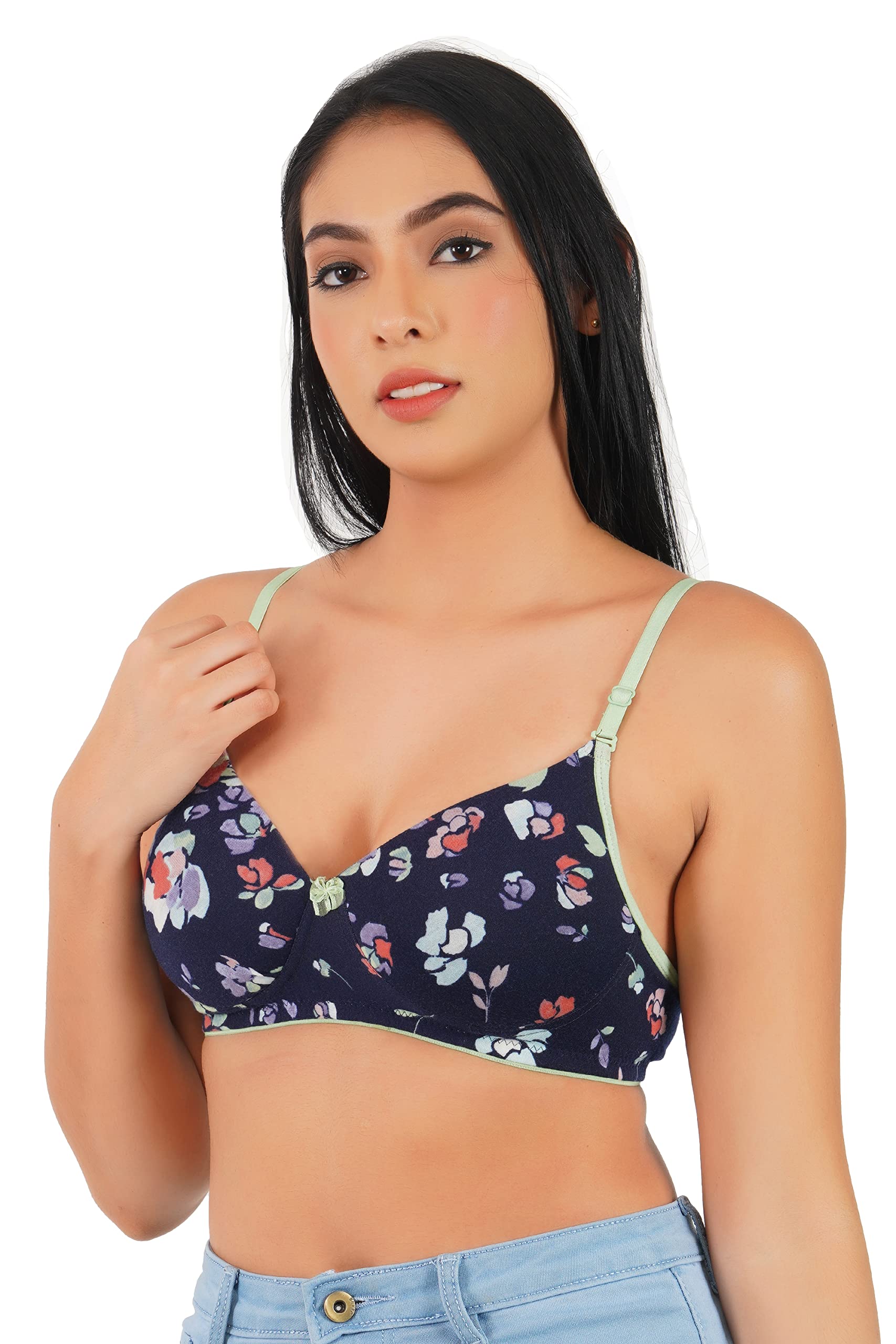 ladyland Full Coverage Lite Padded Wire Free Bra-picture-2